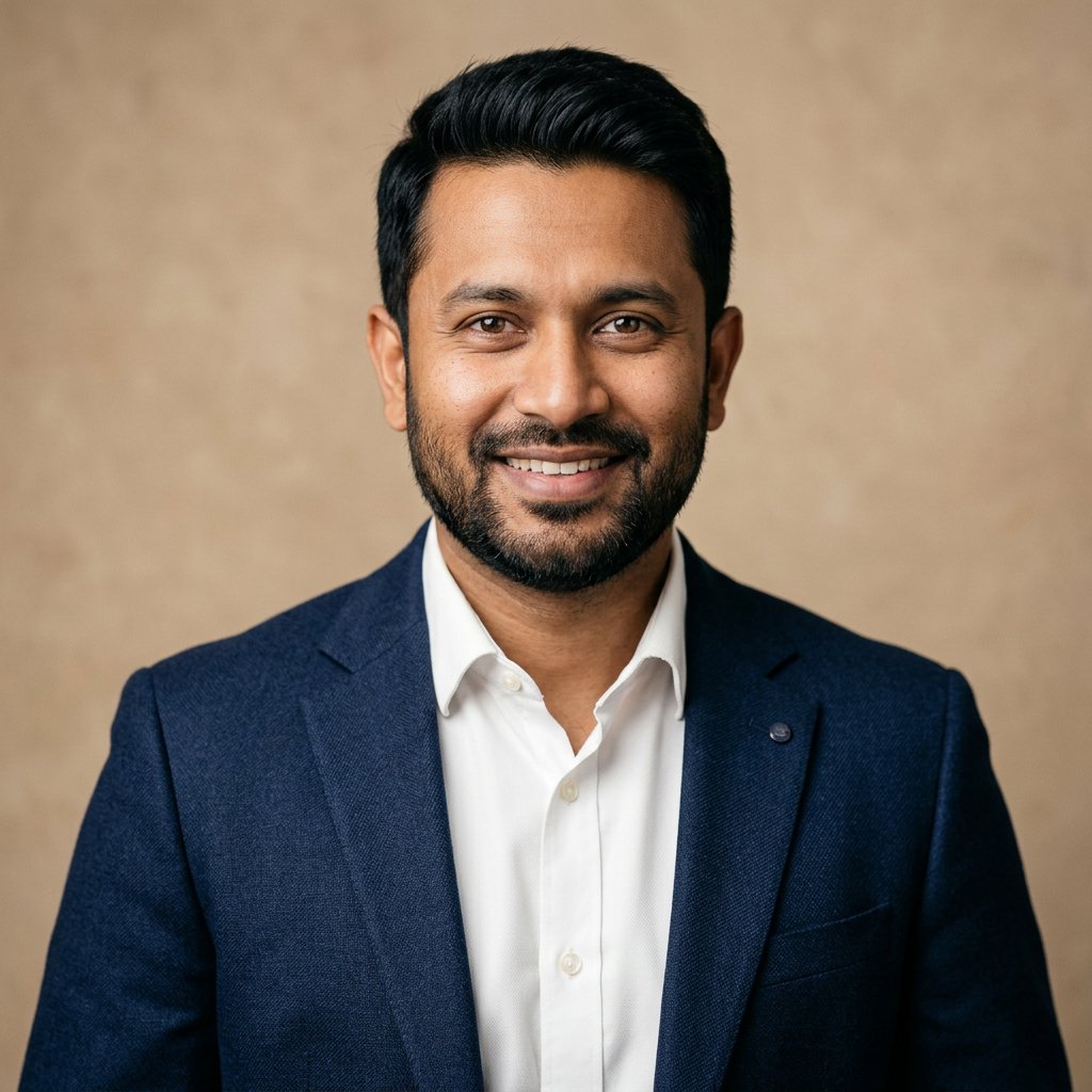 Portrait of Mustafizur Rahman, Founder & CEO of TM Marketing Agency