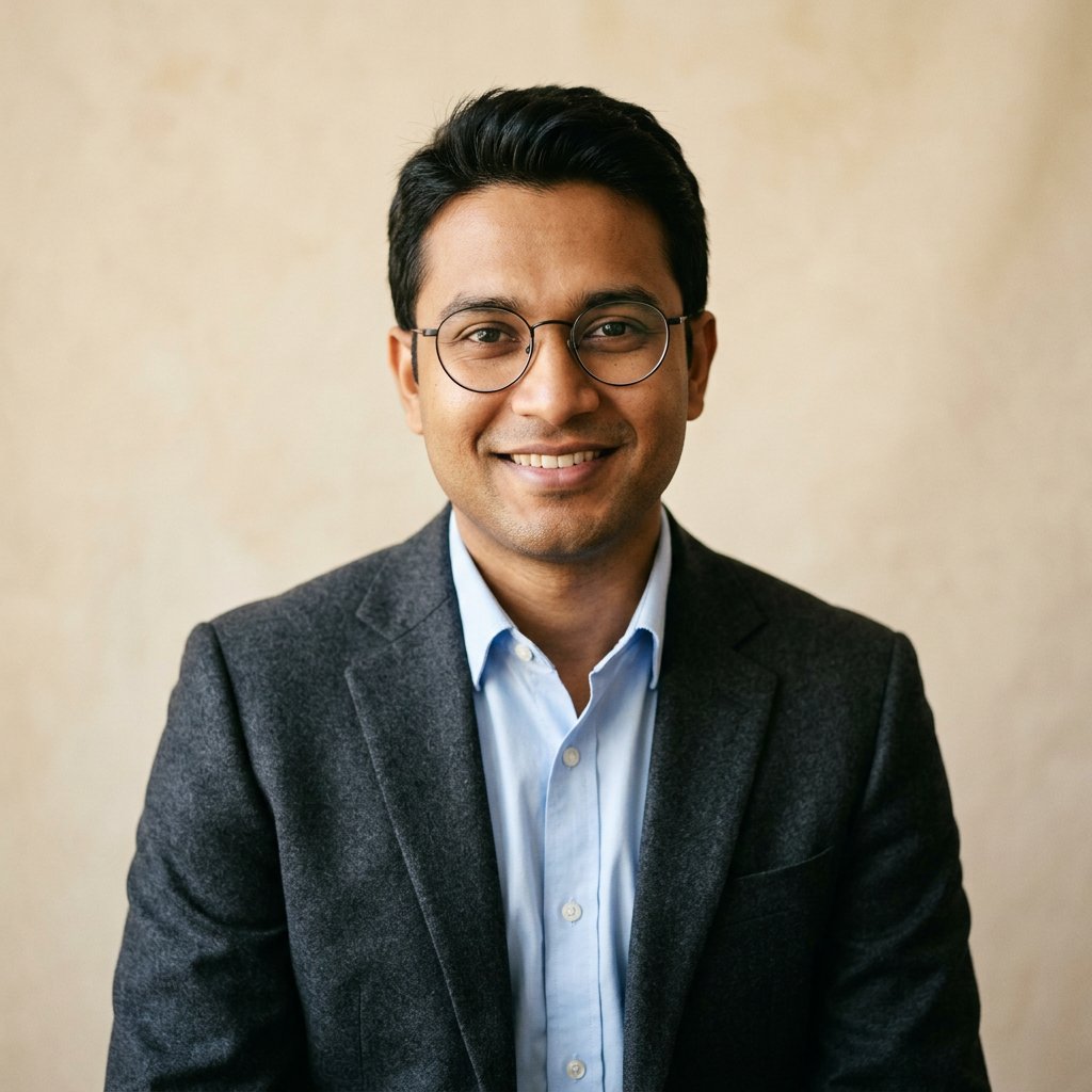 Portrait of Sabbir Ahmmed, Co-Founder & Head of Strategy of TM Marketing Agency